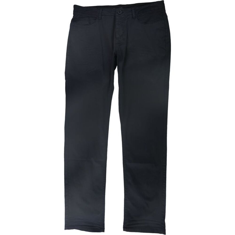 Rogue State Mens Solid Straight Leg Casual Pants, NWT